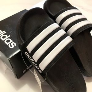 BRAND NEW Adidas Adilette Shower Slides in Black